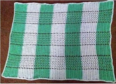 a 10 pin crochet blanket - an available free handcrafted item from Community Threads