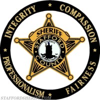 logo for Stafford County Sherriff's Department - community partner of community threads